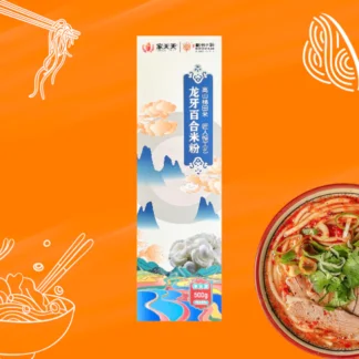 เส้นก๋วยเตี๋ยวผสมแปะฮะ (ตรา เดย์ เดย์) Rice Noodles With Bai He (Day Day Brand)